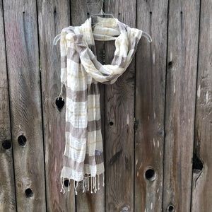 j.jill striped scarf.